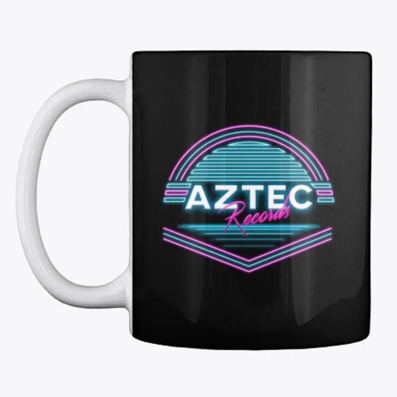 AZTEC RECORDS Neon Logo